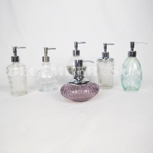 Various style bathroom lotion soap dispenser
