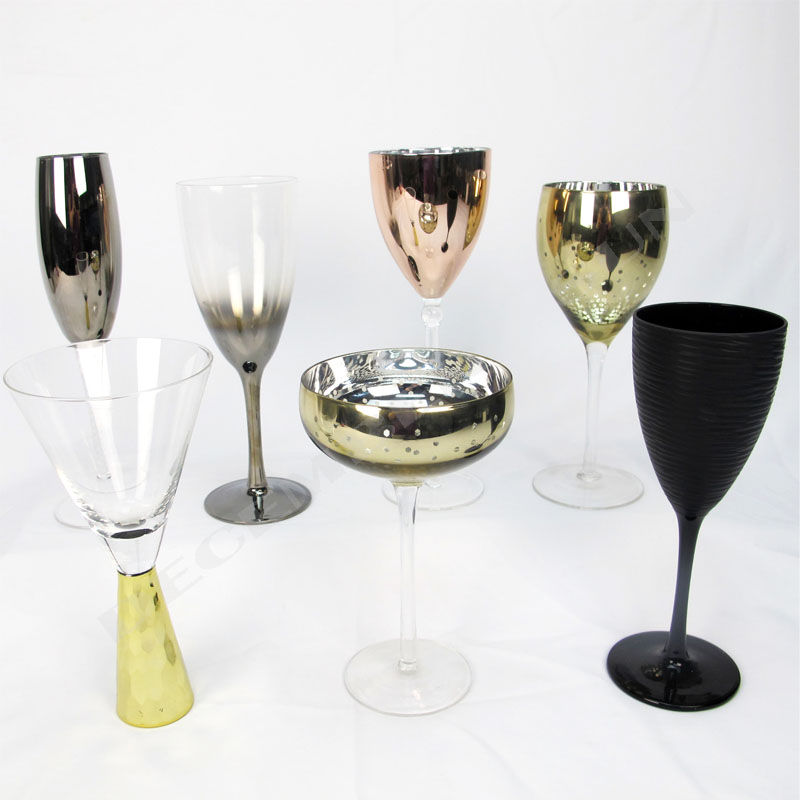 Classic quality  drinking champangne  goblet wine glass cup