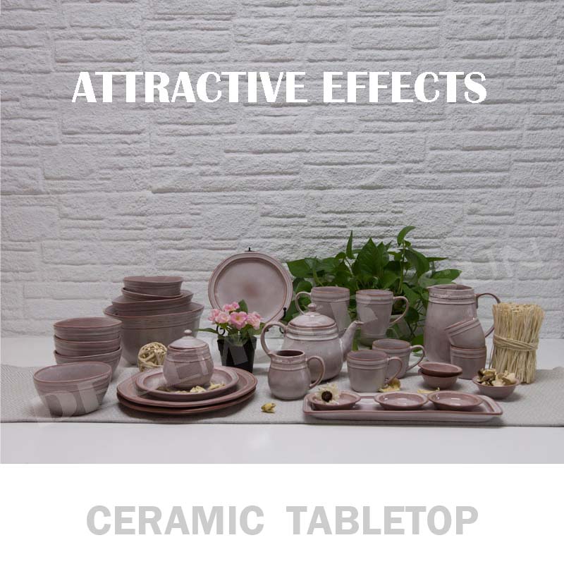 A wide selection ceramic table dessert plate mug bowl